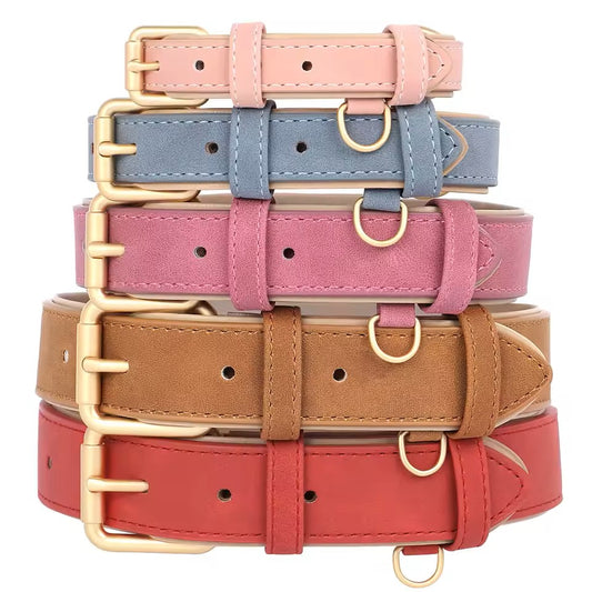 Classic Leather Dog Collar