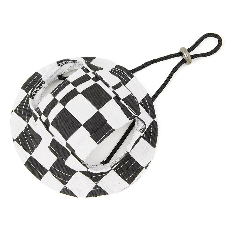 Pup Racer Checkered Sun Hat